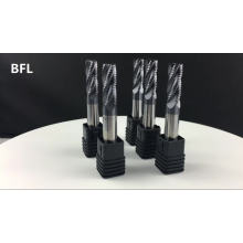 BFL Solid Carbide 3 4 Flute Roughing End Mill, Recubrimiento para fresado de metales